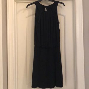 Black waisted dress